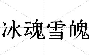 冰魂雪魄