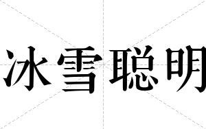 冰雪聪明